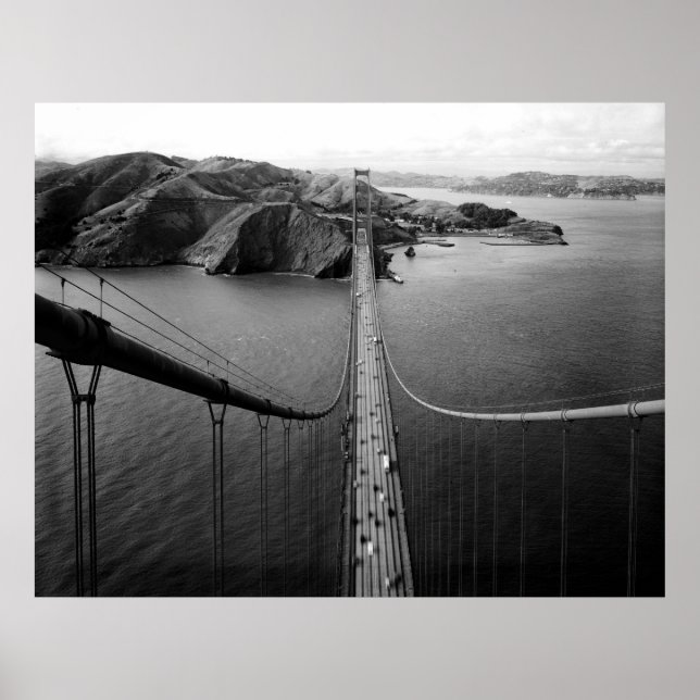 Golden Gate Bridge San Francisco Poster (Front)