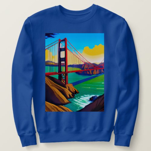 Golden Gate Bridge San Francisco  Sweatshirt
