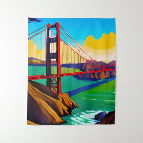 Golden Gate Bridge San Francisco   Tapestry