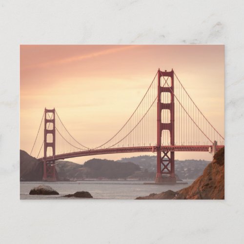 Golden Gate Bridge San Francisco USA Postcard