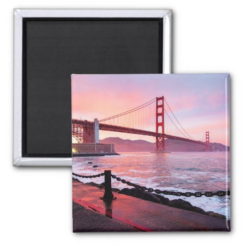 Golden Gate Bridge scenic photograph Magnet
