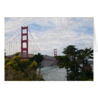 Golden Gate Bridge Sketch Version Cards