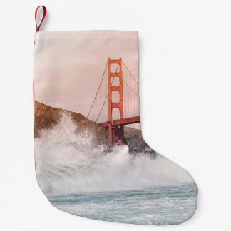 GOLDEN GATE BRIDGE SMALL CHRISTMAS STOCKING