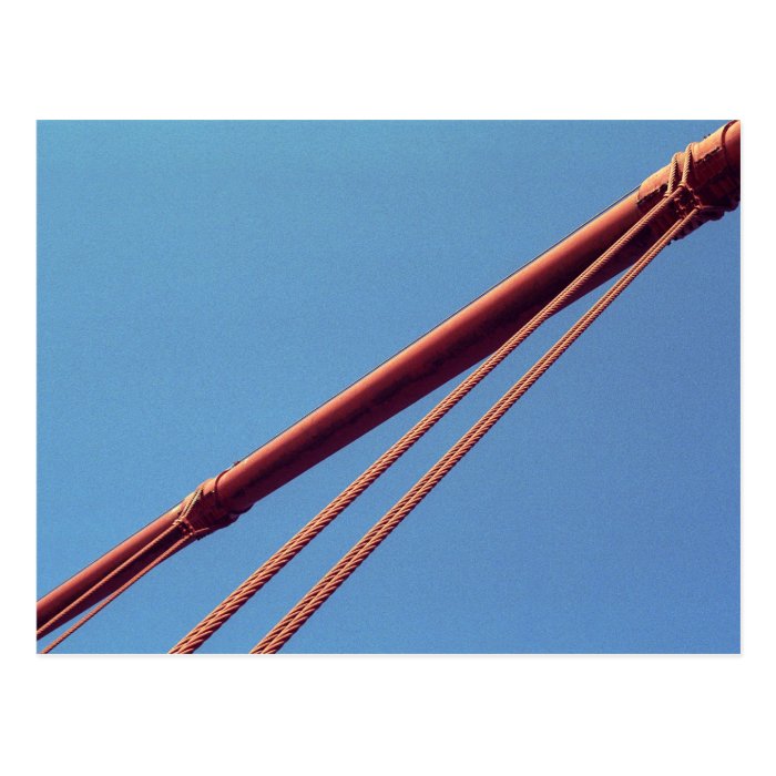 Golden Gate Bridge Suspension Cable Postcards