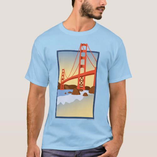 Golden Gate Bridge T_Shirt