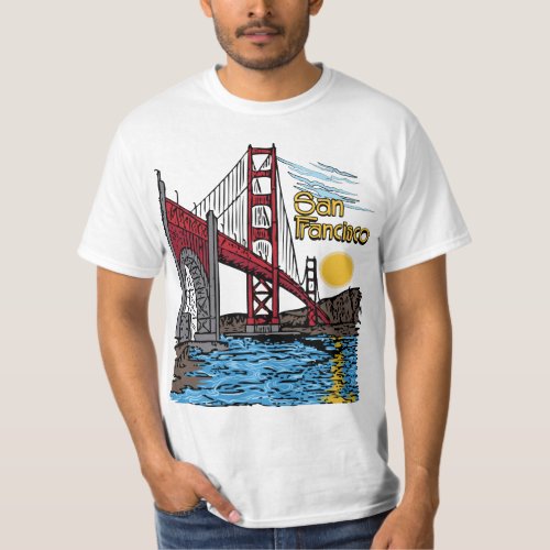 Golden Gate Bridge T_Shirt