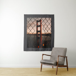 Golden gate bridge tapestry