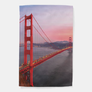 Golden gate bridge throw pillow garden flag
