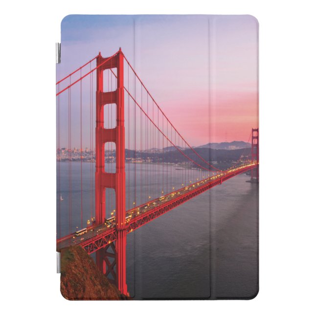 Golden gate bridge throw pillow iPad pro cover (Front)