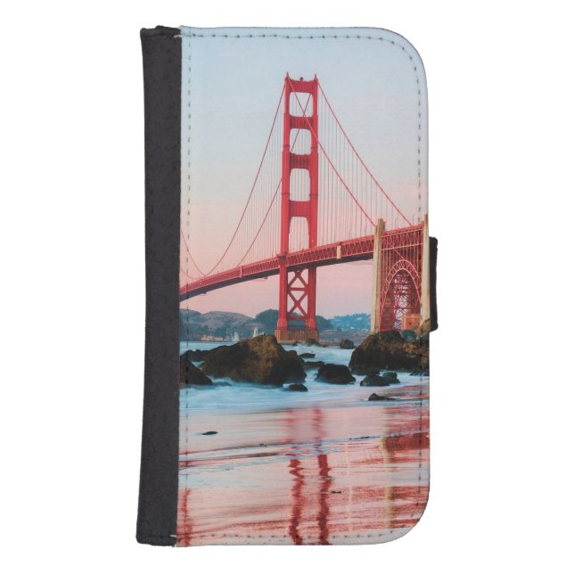 Golden gate bridge throw pillow samsung galaxy wallet case (Front)