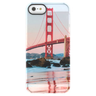 Golden gate bridge throw pillow permafrost iPhone SE/5/5s case