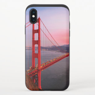 Golden gate bridge throw pillow iPhone XS slider case