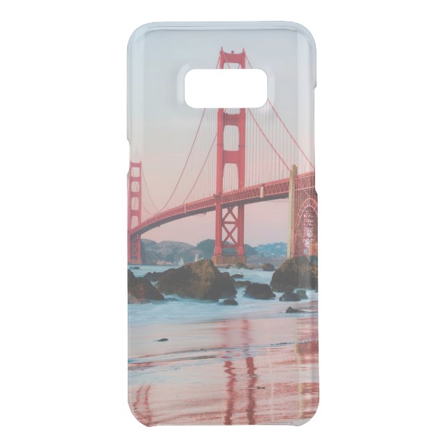 Golden gate bridge throw pillow uncommon samsung galaxy case (Back)