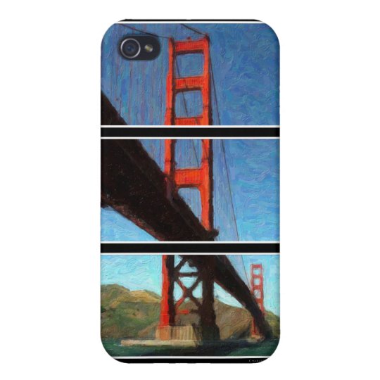Golden Gate Bridge Triptych iPhone 4/4S Cover
