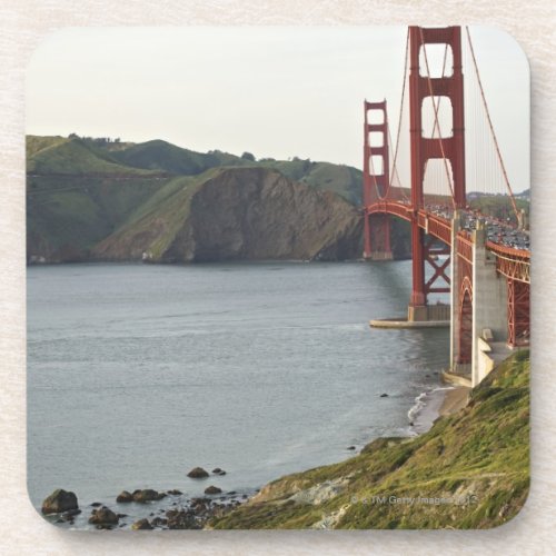 Golden Gate bridge with view to Marin County Coaster