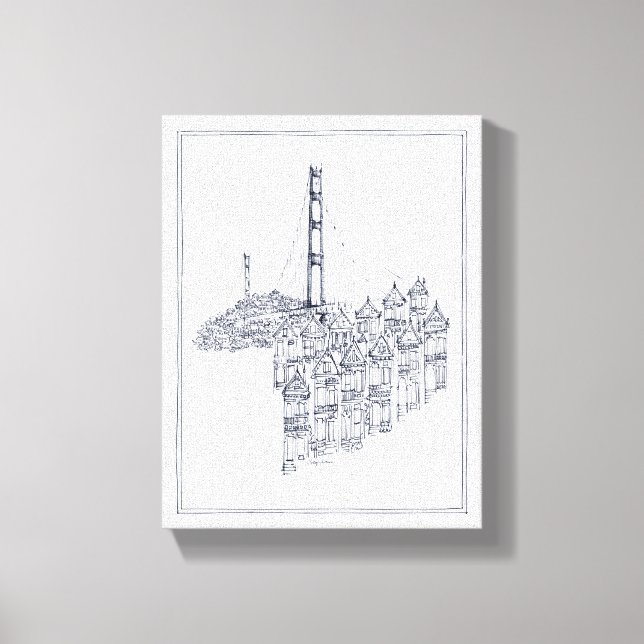 Golden Gate Canvas Print (Front)