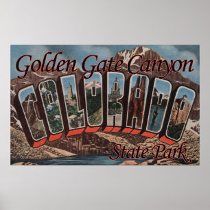 Golden Gate Canyon State Park, Colorado Poster