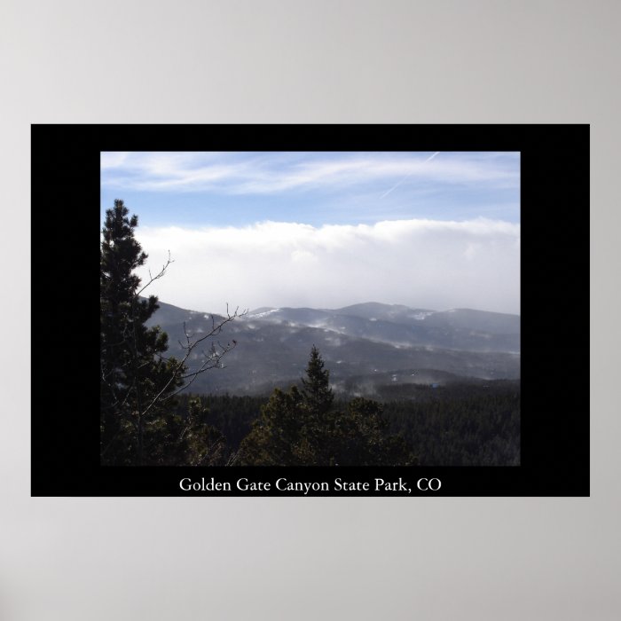 Golden Gate Canyon State Park Poster