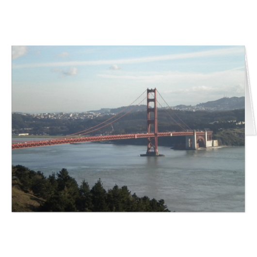 Golden Gate Card (Front Horizontal)