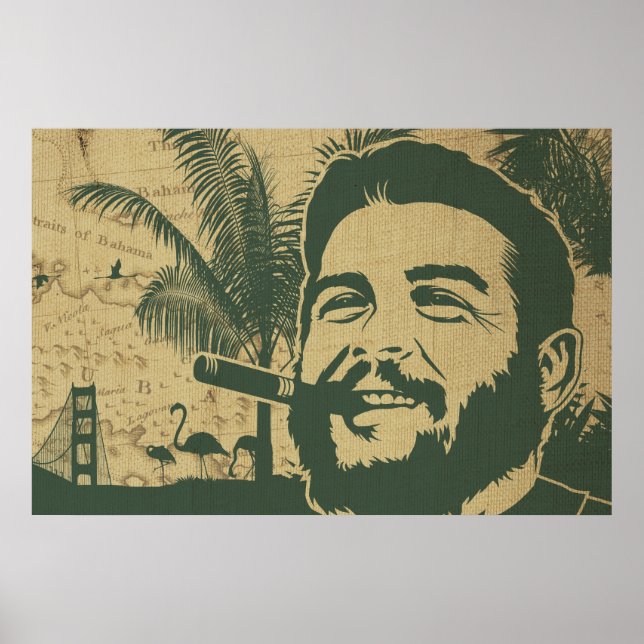 Golden Gate Che Guevara Poster (Front)