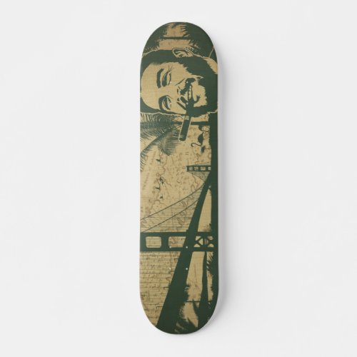 Golden Gate Che Guevara Skateboard Deck