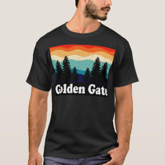 Golden Gate Colorado Retro T-Shirt