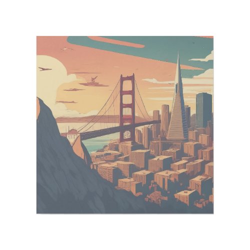 Golden Gate Dreamscape Gallery Wrap