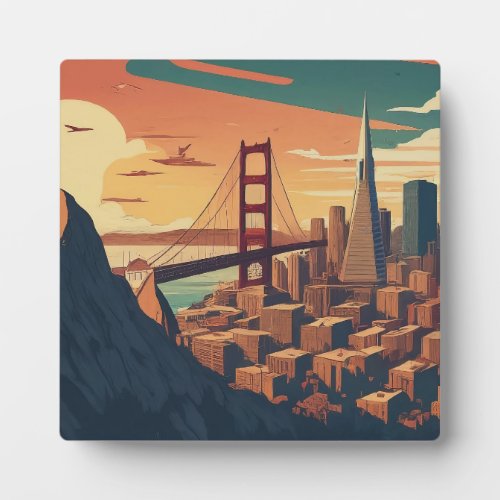Golden Gate Dreamscape Plaque