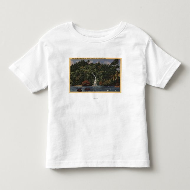 Golden Gate Park, Stow Lake, Huntington Falls Toddler T-shirt (Front)