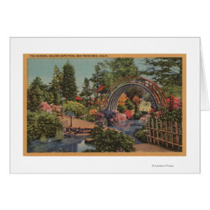 Golden Gate ParkTea Garden- San Francisco, CA Cards