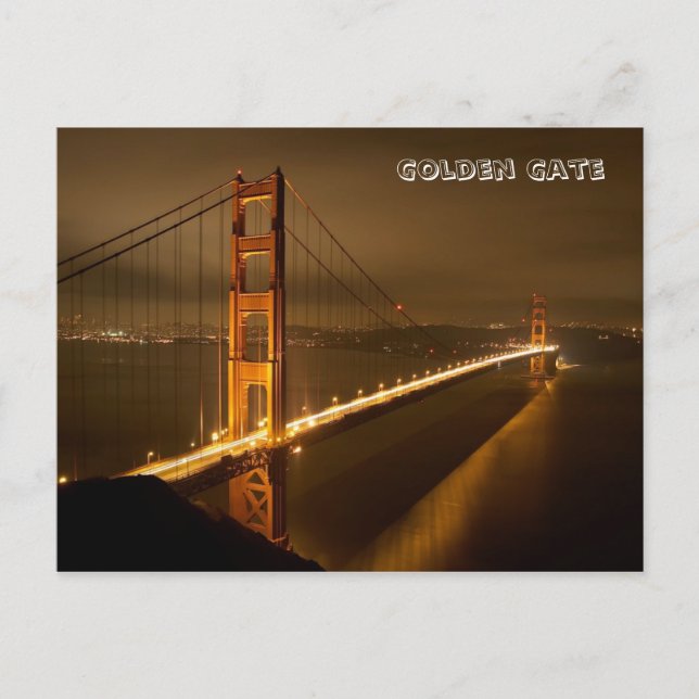 Golden Gate Postcard (Front)