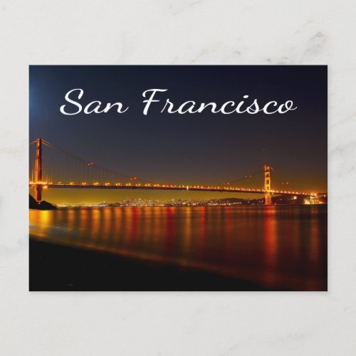 Golden Gate San Francisco California Postcard