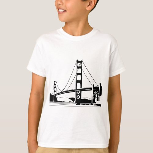 Golden Gate San Francisco T_Shirt
