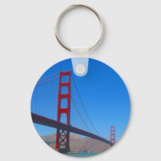 golden gate sf keychain (Front)