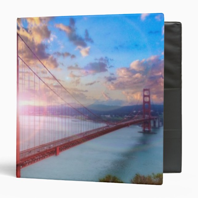 Golden Gate Sunrise Binder (Front/Inside)