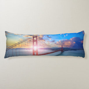 Golden Gate Sunrise Body Pillow