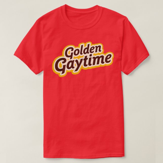 Golden Gaytime T-Shirt (Design Front)
