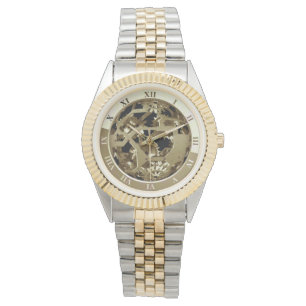 Golden gears watch