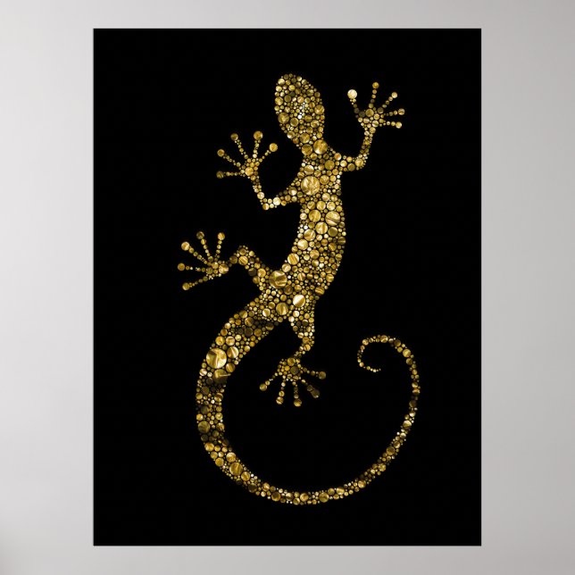 Golden Gecko Poster (Front)