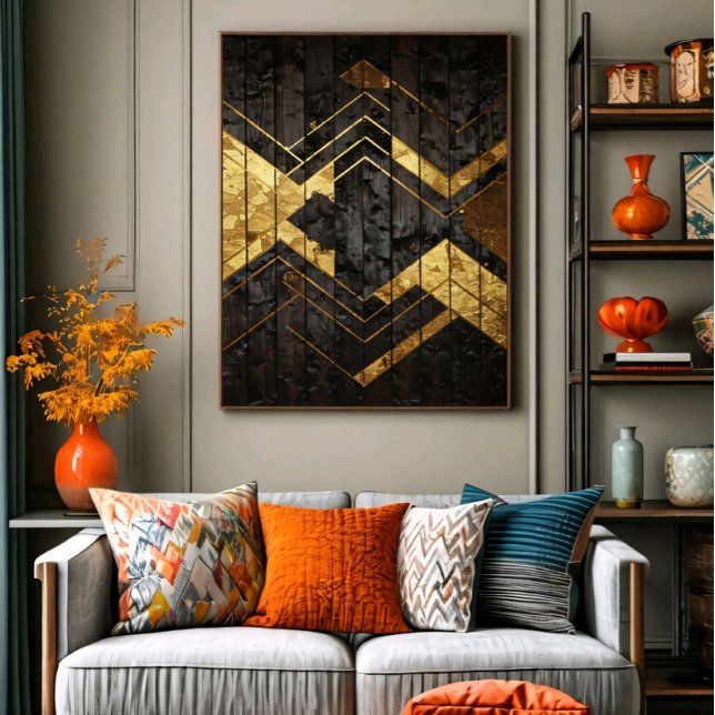 Golden Geometry Poster (Creator Uploaded)
