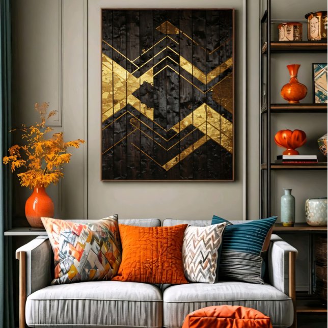 Golden Geometry Poster (Creator Uploaded)