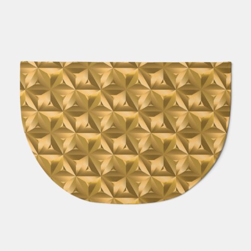 Golden Geometry Vintage Seamless Elegance Doormat