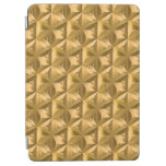 Golden Geometry: Vintage Seamless Elegance iPad Air Cover