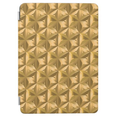 Golden Geometry Vintage Seamless Elegance iPad Air Cover