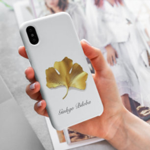 Golden Ginkgo Leaf - Symbol of Longevity & Health iPhone 13 Case