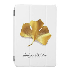 Golden Ginkgo Leaf - Symbol of Longevity & Health iPad Mini Cover