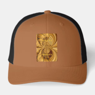 Golden Giraffe Art Print