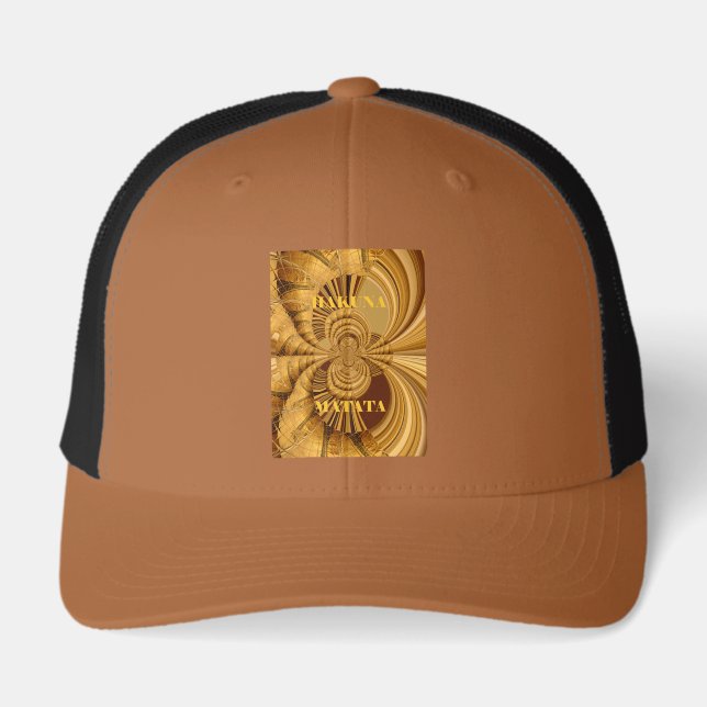 Golden Giraffe Art Print (Front)