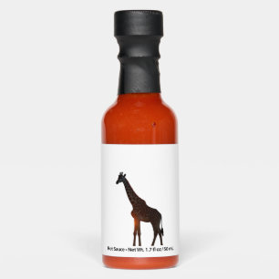 Golden Giraffe Sunset Silhouette Classic T-Shirt Hot Sauces