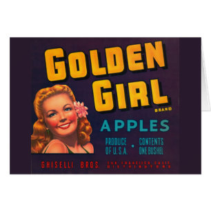 Golden Girl Apples Cards